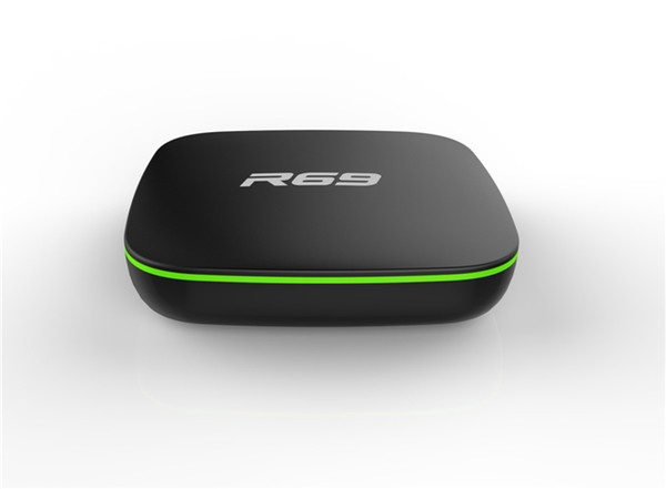 Cheapest R69 Android Tv Box Quad Core 1GB 8GB Android 7.1 H3 Chip Smart Steam Media Player Built in Wifi IPTV Box