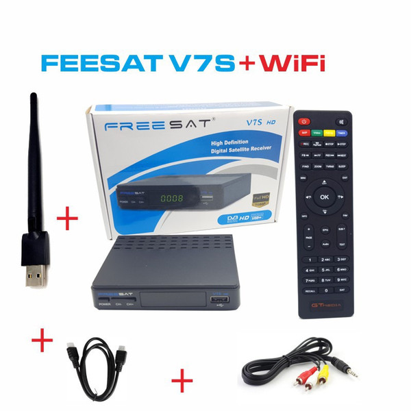 FREESAT V7S HD+WiFi PowerVu Biss Key Cccamd AVS+