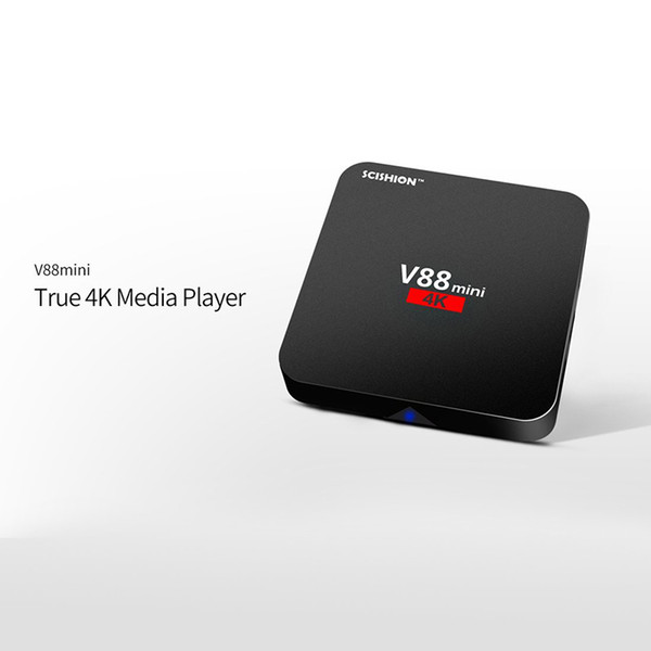 2018 Android 7.1 V88 tv boxe Cheapest RK3229 Quad-Core 1GB 8GB Smart Tv Box WiFi 3D HDMI TV Cheap Set-top Box Media Player