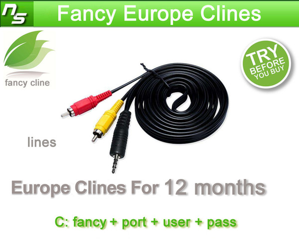 CCcam Cline account for 1 year validity for UK Germany Italy Spain canal support cccam receiver free trial