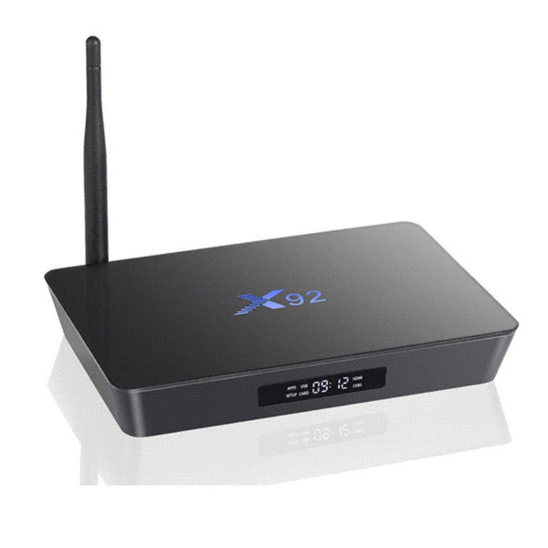 Overseas Warehouse X92 WiFi Amlogic S912 Octa-core TV Box Cortex-A53 Real-time Display TV Online HD 2.0a Connectivity Media