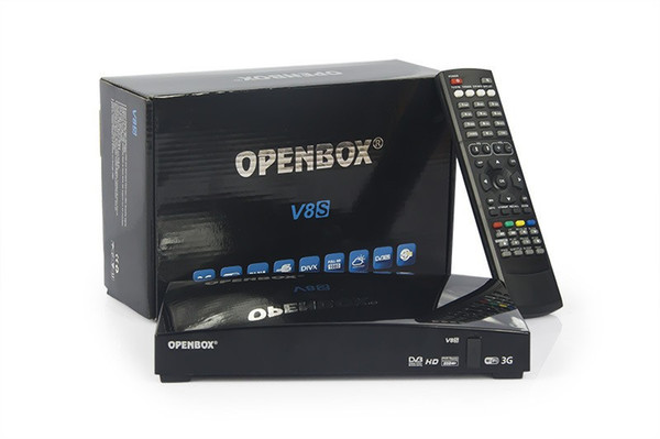 100pcs Original Openbox V8S 1080p Full HD Satellite Receiver Openbox V8S S V8 S-V8 Support WEBTV Biss Key 2x USB Factory