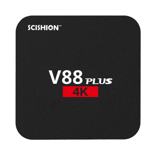 V88 Plus Smart Android 6.0 TV Box RK3229 Quad Core UHD 4K 2G / 8G Mini PC WiFi H.265 Media Player EU/US/UK Plug