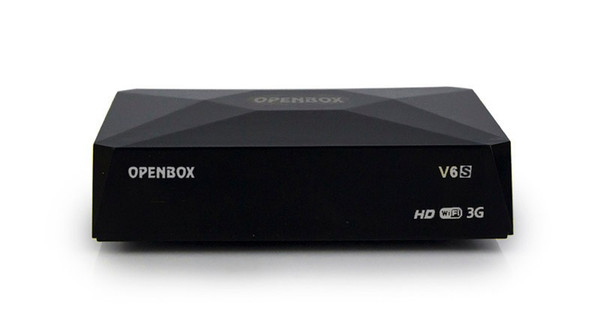 10pcs Original Openbox V6S Mini Digital Satellite Receiver all same as S-V6 S V6 with AV HDMI WEB TV USB Wifi 3G CCCAMD
