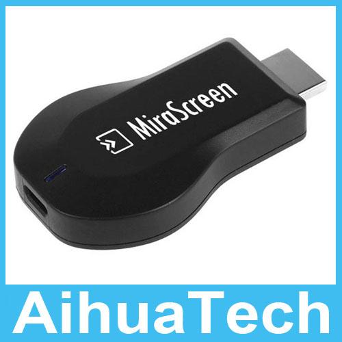 100pcs/lot Free DHL MiraScreen OTA TV Stick EasyCast Wi-Fi Display Receiver/Dongle better than DLNA Airplay Miracast Airmirroring Chromecast