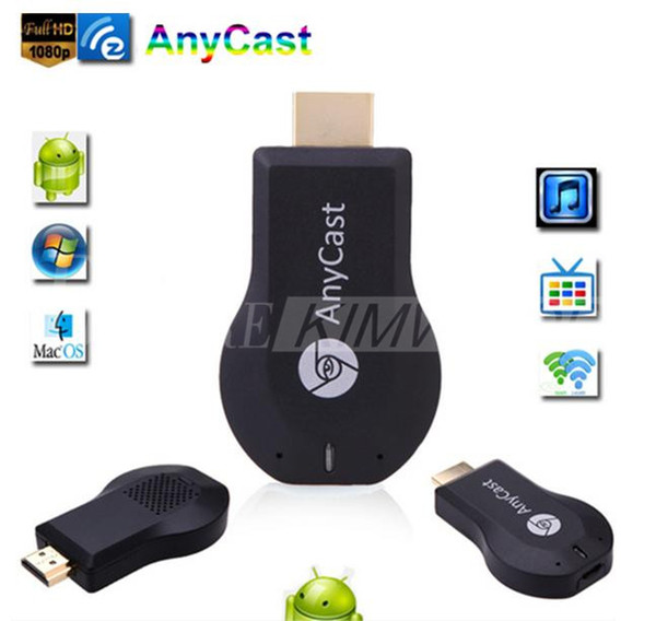 New Anycast M2 Plus DLNA Airplay WiFi Display Miracast Dongle HDMI Multidisplay 1080P Receiver AirMirror Mini Android TV Stick Better ezCast