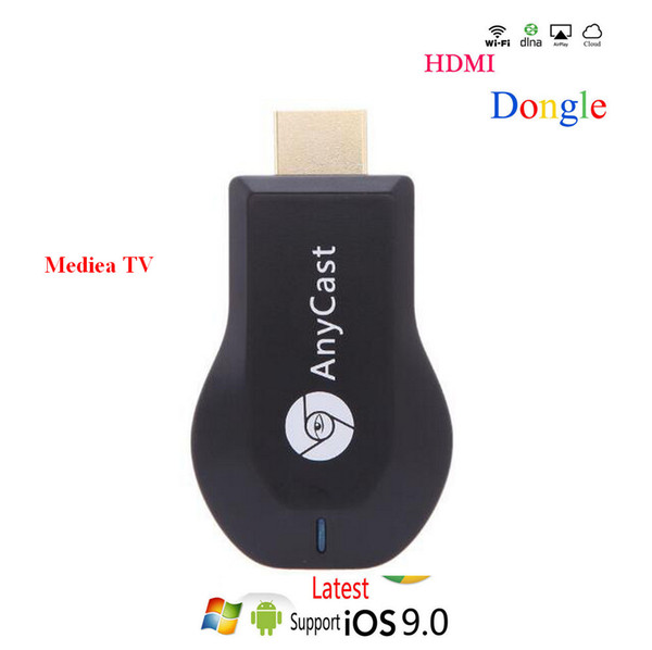 AnyCast M2 Plus Airplay 1080P Wireless WiFi Display TV Dongle Receiver HDMI TV Stick DLNA for Smart Phones Tablet PC STB2031 DHL