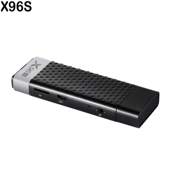 X96S Mini 4K Android 8.1 TV Stick Amlogic S905Y2 Quad Core Dual Band WIFI Dongle Bluetooth BT4.2 DDR4 4GB RAM 32GB ROM Smart MINI PC