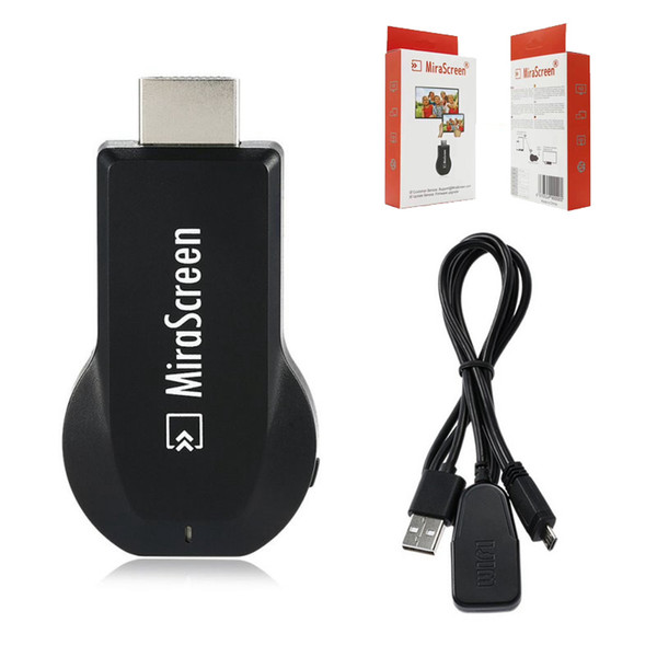 Mirascreen HDMI OTA TV Stick Dongle Wi-Fi Display Receiver better anycast DLNA Airplay Miracast Airmirroring Chromecast