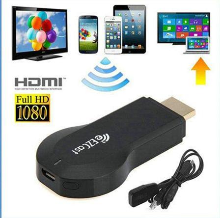 Ezcast W2 M2 iPush Chromecast TV Dongle HDMI Support Miracast DLNA Airplay Wireless Streaming Media Player Push to TV Projector