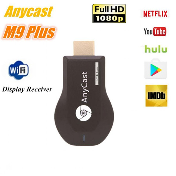 AnyCast M9 PLUS WiFi Display Dongle Receiver Chomecast 1080P HDMI TV DLNA Airplay Miracast Universal for iOS Mac Android RK3036