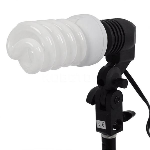 E27 Single Head Photo Lighting Bulb Holder Socket Flash Umbrella Bracket Photography Studio Light Fitting EU/US Plug