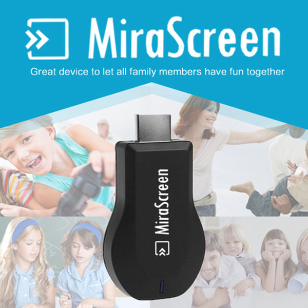 MiraScreen OTA TV Stick Dongle Better Than EZCAST EasyCast Wi-Fi Display Receiver DLNA Airplay Miracast Chromecast 100pcs/lot Free DHL