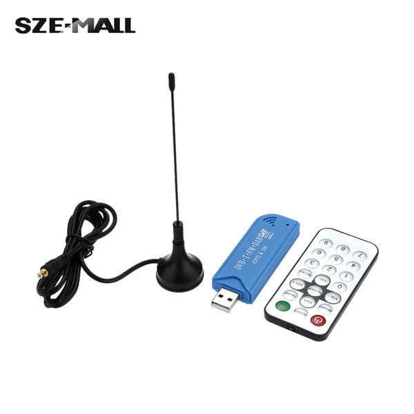 2016 Super Digital Mini USB 2.0 Digital DVB-T SDR+DAB+FM HDTV TV Tuner Receiver TV Stick Dongle RTL2832U+R820T2