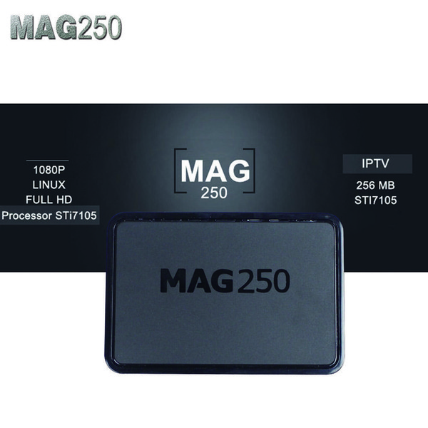 Mag 250 IPTV Android Smart TV Box Video Channels Set Top Box STB Google Internet Quad Core Media Player MAG250 iptv box