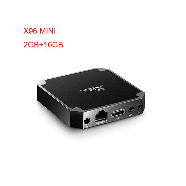 X96 Mini Android 7.1 Tv Box 2Gb 16Gb S905W Quad Core Android Set Top Box 4K Hot Selling