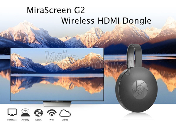 MiraScreen G2 G2-4 TV Stick Dongle Anycast Crome Cast HDMI WiFi Display Receiver Miracast Google Chromecast 2 Mini PC Android TV 3 colors