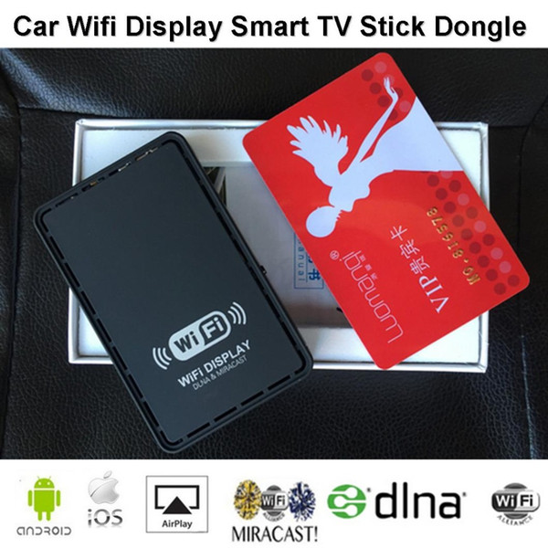 2015 Car Wifi Display Smart TV Stick Dongle Wireless Screen Mirroring Airplay DLNA Miracast Dongle for Iphone Windows Android