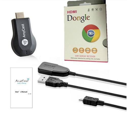 New Miracast Dongle TV stick Anycast DLNA Miracast Airplay for ios iPhone 5 6 Plus andriod for Samsung HDMI Wireless receiver