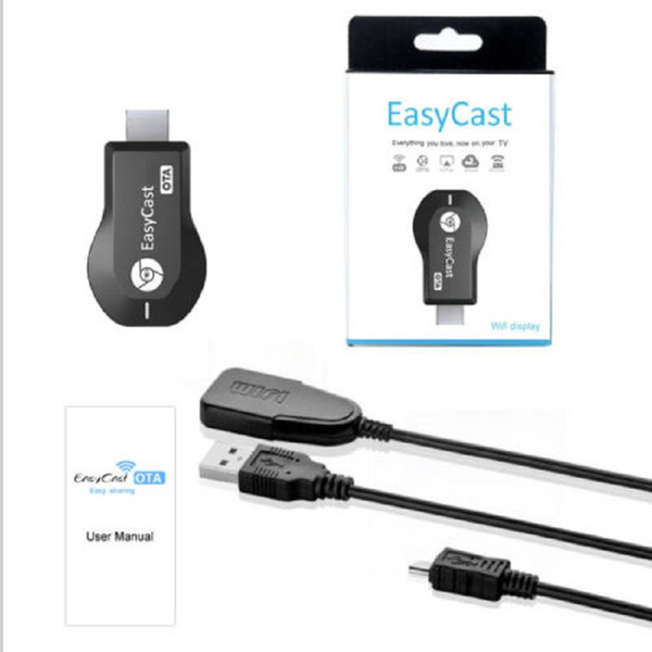 Ezcast MEDIA PLAYER M2 Miracast TV Stick PUSH CHROMECAST WiFi Display DONGLE DLNA IOS Android HDMI 1080P