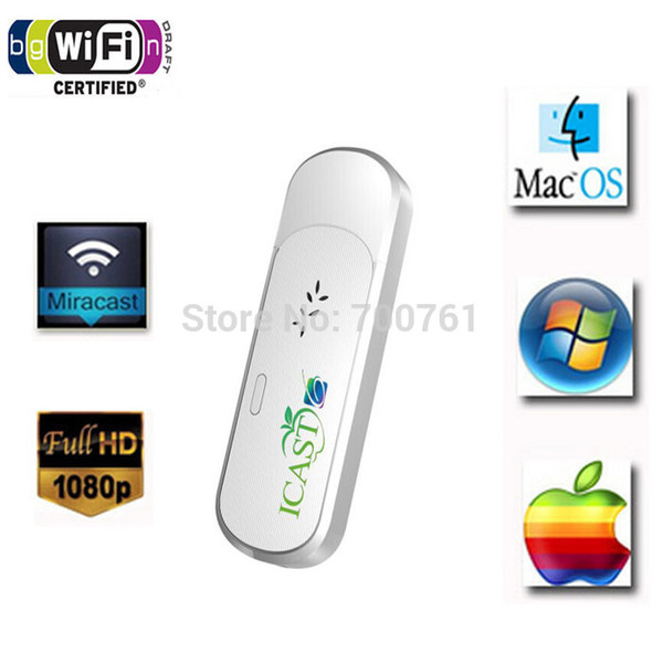 2015 Hot Miracast Dongle TV Receiver Wireless HDMI 1080P AirPlay DLNA Miracast TV stick Screen mirroring no need Ezcast M2 V5ii