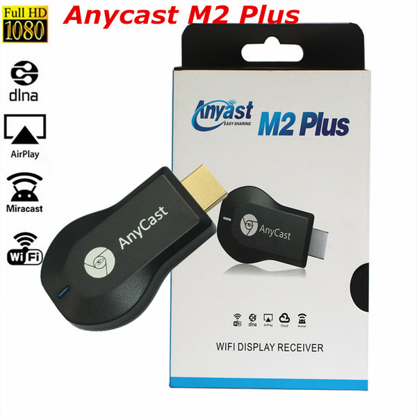 TV Stick Anycast M2 Plus Miracast DLNA Airplay Dongle Mirror For iOS Android Windows 8.1 Better Than EzCast Chromecast