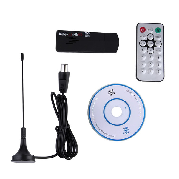 Mini Digital USB TV Stick FM+DAB DVB-T RTL2832U+R820T Support SDR Tuner Receiver Promotion