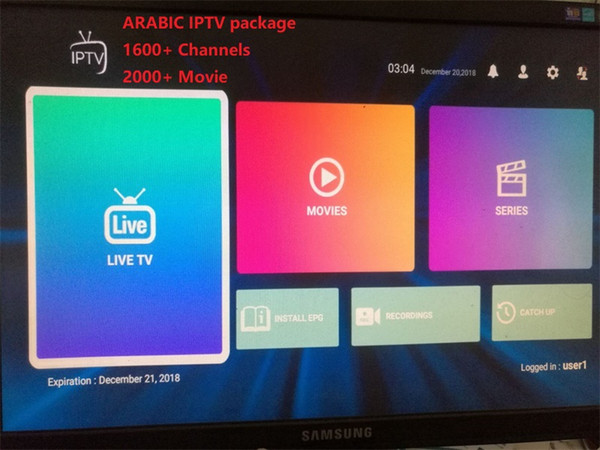 Subscription ARABIC iptv VOD Turkish Egypt Yeman Irak 1600+ Channels VOD 2000+ USA Algeria support devices tv box mag smart tv PC mobile