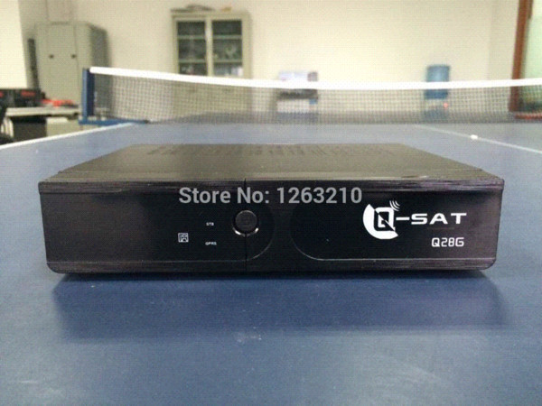 free DHL!2015 Newest q-sat q28g qsat q28g q-sat q28 hd gprs DVB-S2+dvb t2 receiver combo q sat Afirca free hd dongle*stv decoder