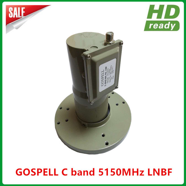 High quality GOSPELL GCF-3100 C band dual polarity L.O 5150MHZ LNB