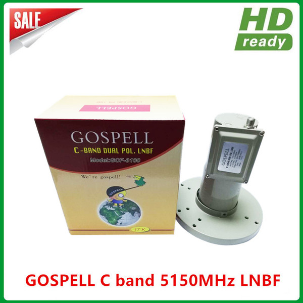 Gospell Digital HD ready C band single output LNB with L.O 5150MHZ