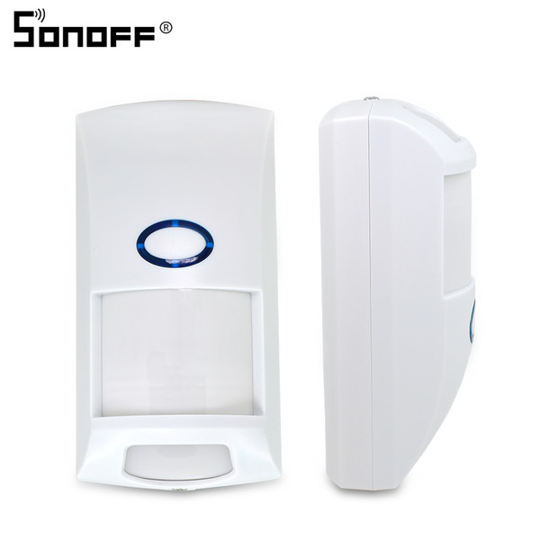 SONOFF PIR2 RF PIR Motion Sensor Detector 433Mhz Wifi Wireless Remote Entry Alarm Security System Anti Theft Smart Home Alexa