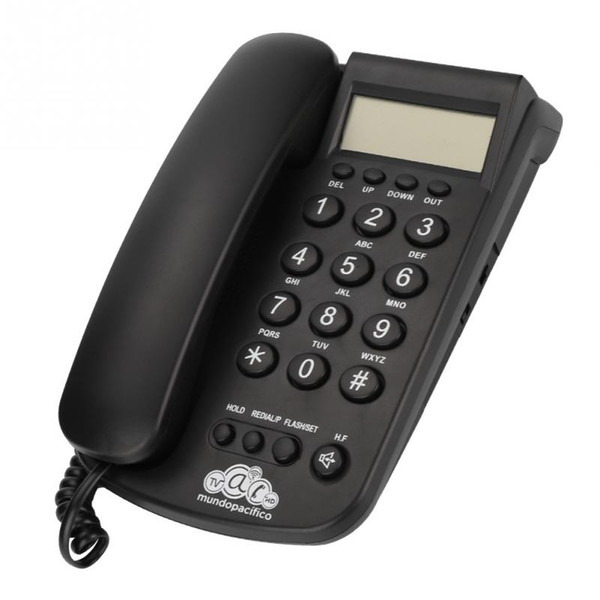 CT-CID305 DTMF/FSK LCD Display Corded Phone with Speakerphone 50 Incoming Call Records Check 2019 Hot