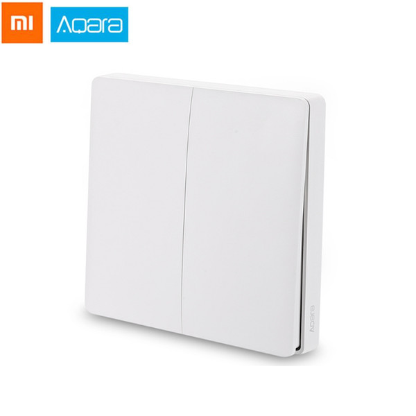 Original Xiaomi Aqara Mijia Smart Home Light Control Single Fire Wire ZigBee Wireless Controller