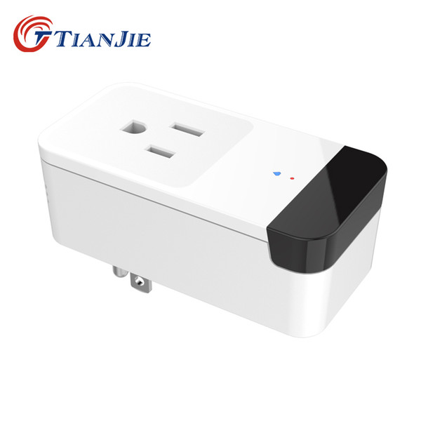 TIANJIE smart APP WiFi infrared Wall Plug smart socket For iOS Android phone