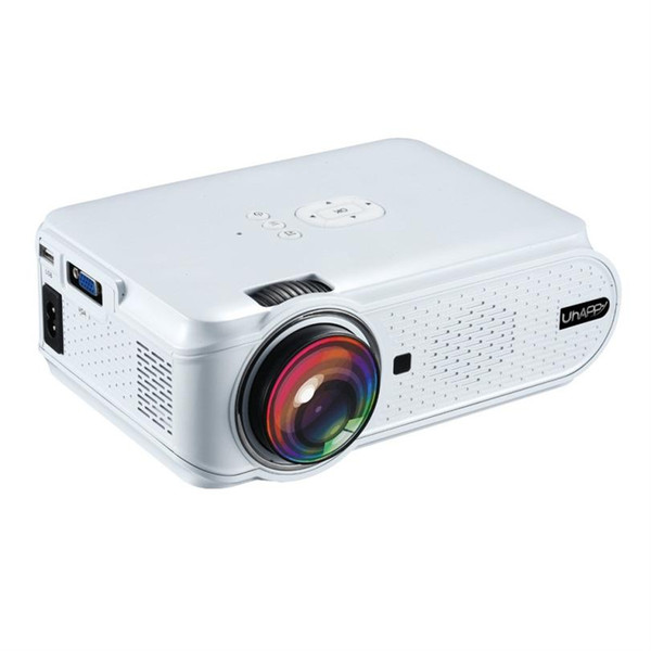 HIPERDERL Smart Home Uhappy U90 Multimedia LED Projector 2000 Lumens LCD LED Display Home Theatre Cinema Au1