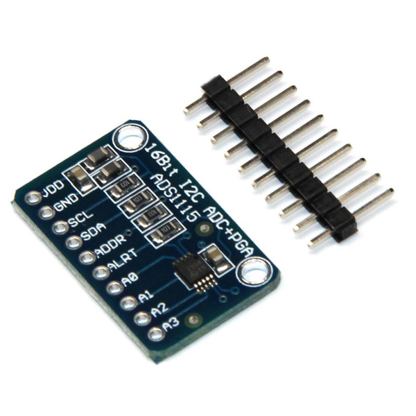 ADS1115 16 Byte I2C 4 Channel Amplification Analog Digital Buck Converter Precised Module Sensor Develop Board Single Channel