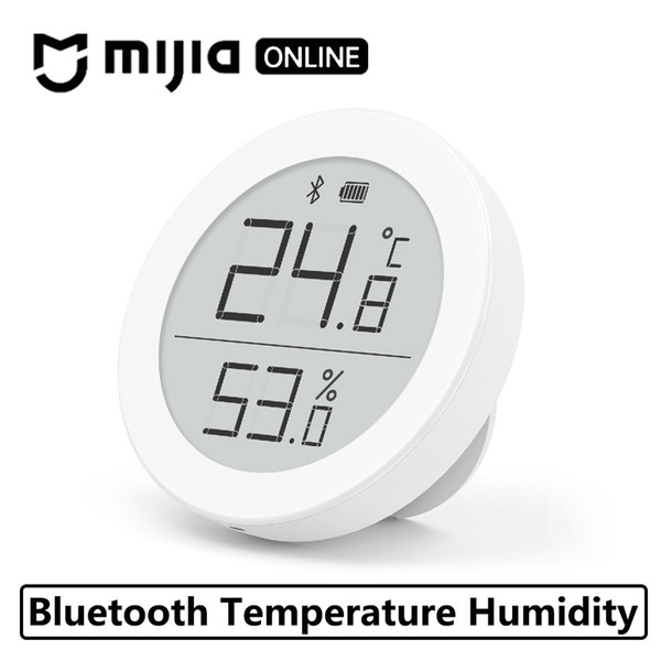 Xiaomi Clear grass Thermometer Bluetooth High Sensitive LCD Screen Hygrothermograph Moisture Meter Sensor Automatic Recording