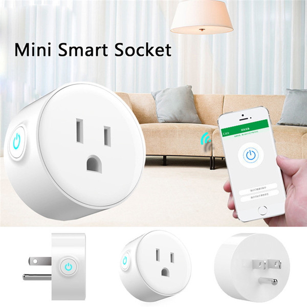 US Smart Plug,WiFi Remote Control with Alexa,Timing on/off The Power,Samrt Google Home Electric Mini Socket