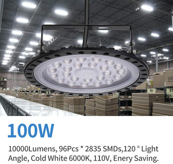 LED Lighting Factory Warehouse Industrial Lighting 50W 100W 6000-6500K IP54 Warehouse LED Lights High Bay LED Lights