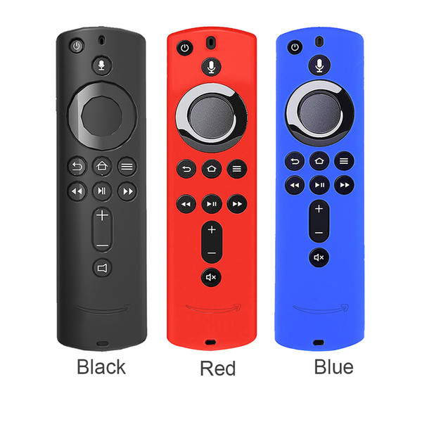 For Fire TV Stick 4K Remote Control Silicone Case Soft Lattice Design Durable Anti Slip Accessories Cover Protective Shockproof Cases