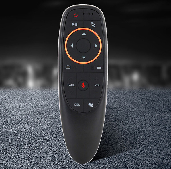 G10 Voice Remote Control 2.4G Wireless IR Learning Microphone Remote Control for Android TV Box