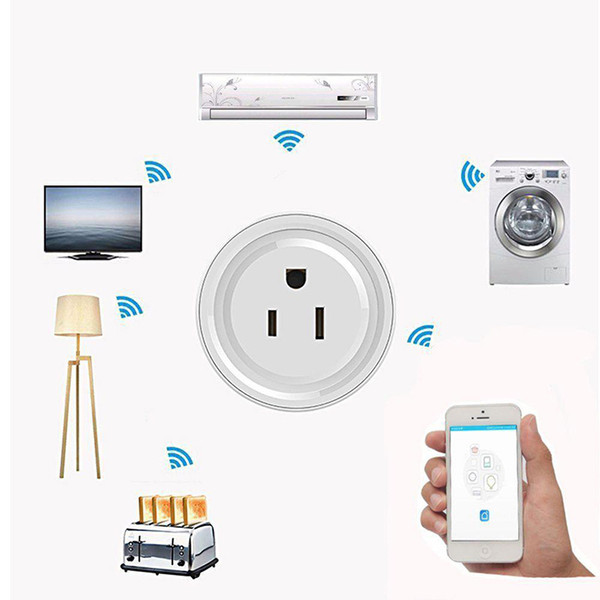 New Smart plug Wifi smart socket mini smart outlet remote controlled work with Echo Alexa Google Home with timing function