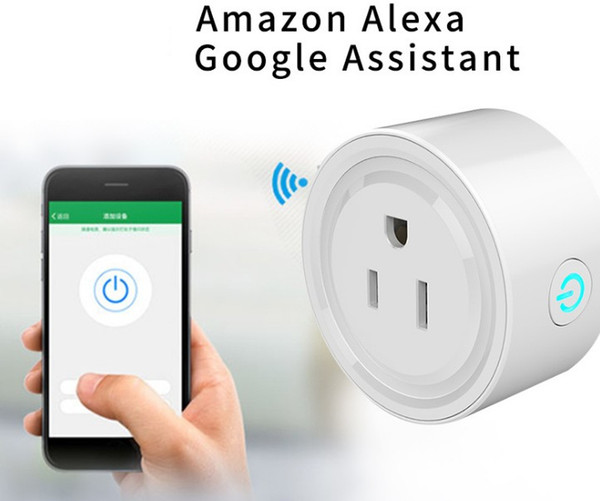 Free freight WIFI Smart Plug Timing Socket Wireless Outlet control function plug for Smart Home LLFA