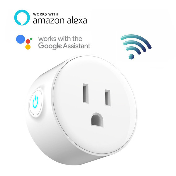 2018 WIFI Smart Plug US Plug Smart Timing Socket Wireless Outlet Control Function Plug for Smart Home Automation for Amazon Alexa