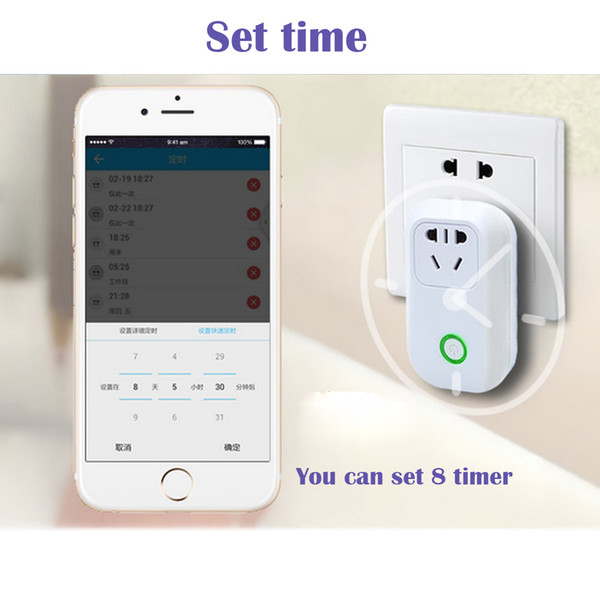 Original Sonoff S20 Smart Wifi Socket Switch UK US EU Plug Remote Control Socket Outlet Timing Switch for Smart Home Automation DHL shipping