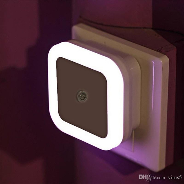 LED Night Light Automatic Sensor Lamp Wall Light for HallwaySquare Intelligent LED Light Control Induction Smart Home Energy Saving Night Li