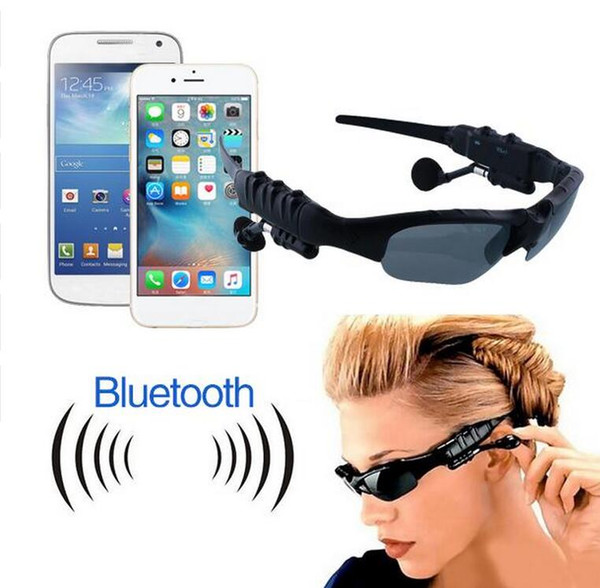 Sport Sunglasses Bluetooth Headset Sunglass Stereo mp3 Bluetooth Wireless Sports Headphone Handsfree mp3 Music Player with retail