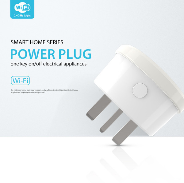 WiFi UK Smart Plug Wireless British Plug UK Plug Smart Socket Wireless Mini WiFi Switch with Timing Function Support Amazon Alexa Goog