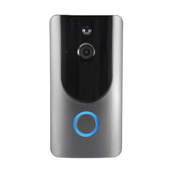 Wireless Smart WIFI Doorbell With Camera HD Night Vision Motion Detection Alarm Doorbell Anti-theft Visible Camcorder Doorbells